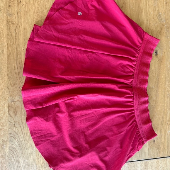 lululemon Women's Tennis Skirt bundle of 2 – size 10 (navy + red) - Picture 5 of 6